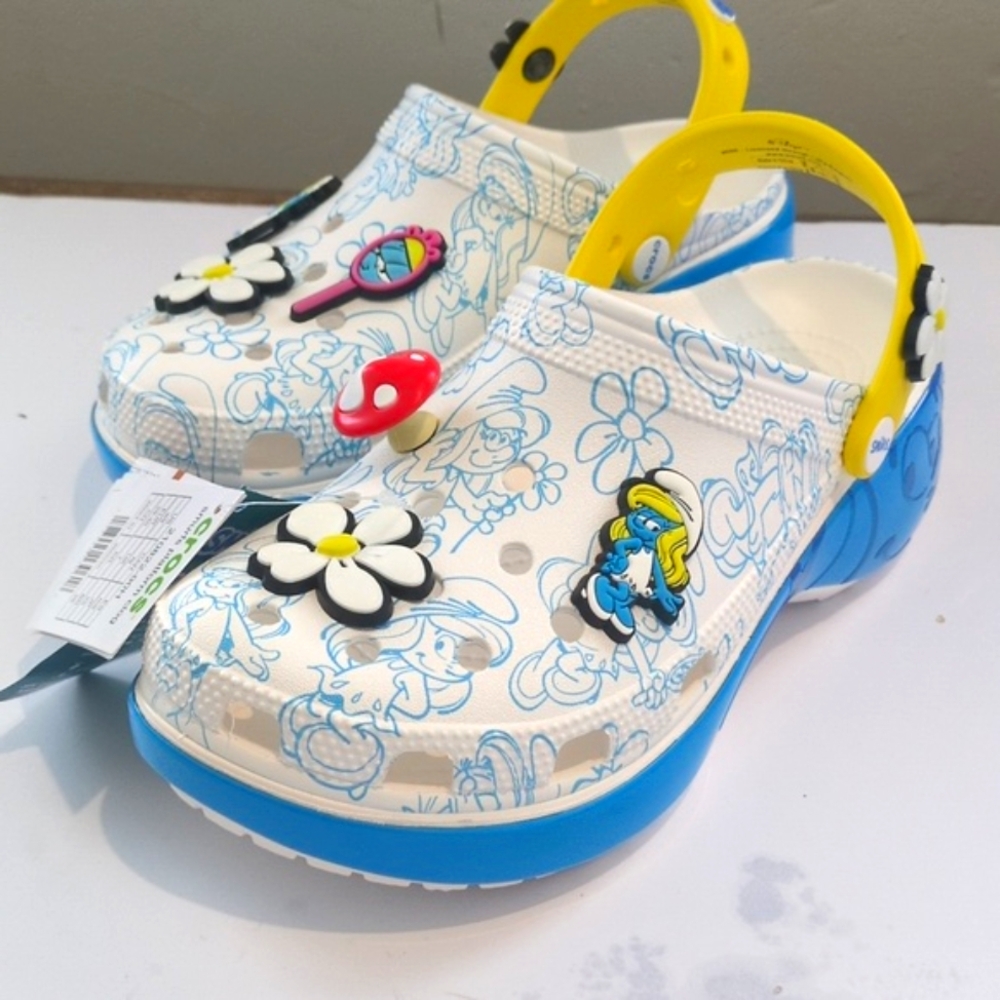 Smurfette Platform Crocs Collab - Picture 8 of 12